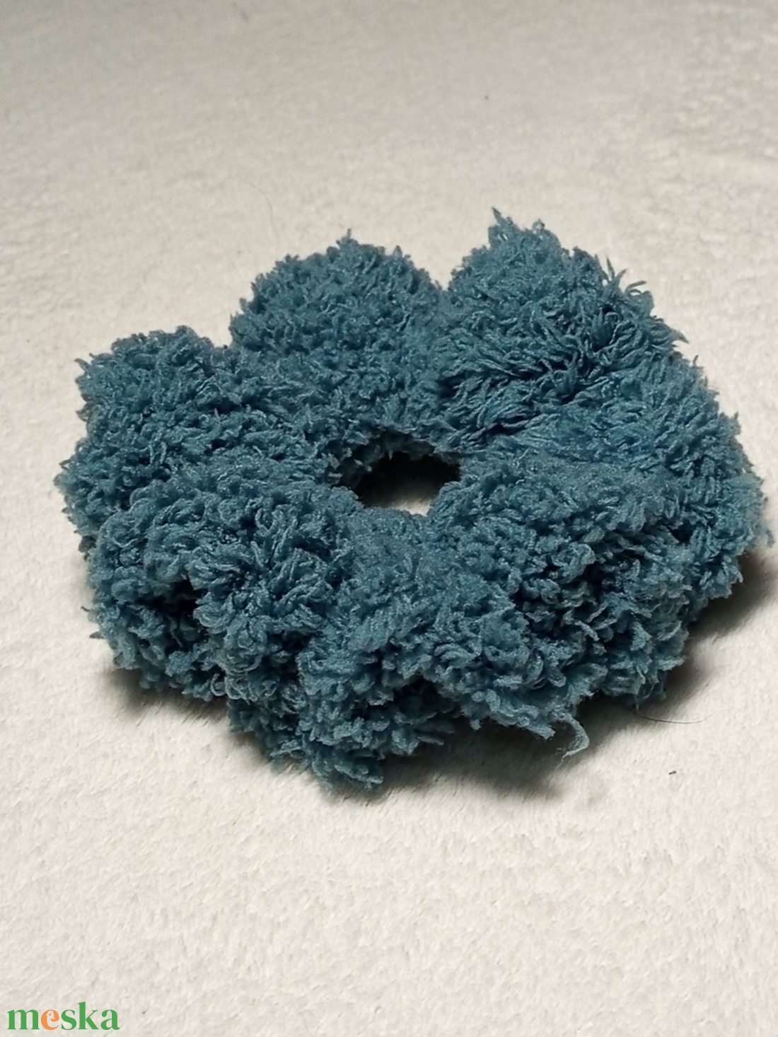Horgolt szuper puha hajgumi scrunchie  - ruha & divat - hajdísz & hajcsat - hajgumi - Meska.hu