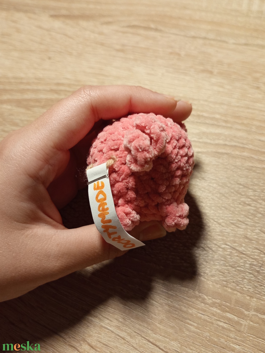 Mini malac plüss horgolt - játék & sport - plüssállat & játékfigura - malac - Meska.hu
