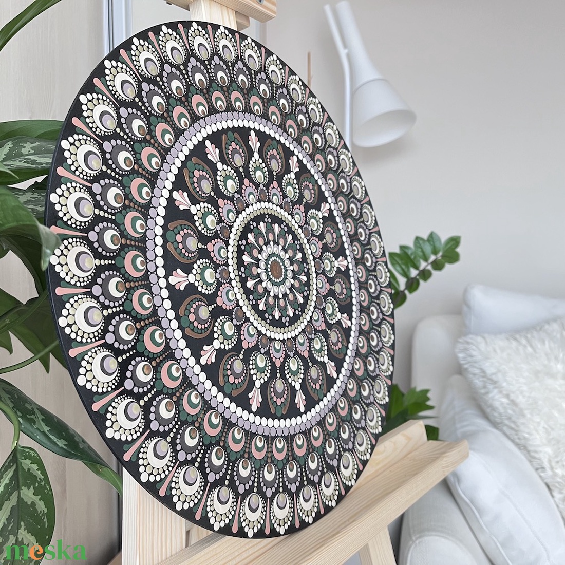 Föld színekkel pontozott mandala - átmérő 40cm - otthon & életmód - dekoráció - fali és függő dekoráció - falra akasztható dekor - Meska.hu Föld színekkel pontozott mandala - átmérő 40cm - otthon & életmód - dekoráció - fali és függő dekoráció - falra akasztható dekor - Meska.hu