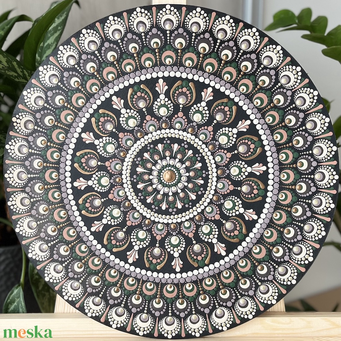 Föld színekkel pontozott mandala - átmérő 40cm - otthon & életmód - dekoráció - fali és függő dekoráció - falra akasztható dekor - Meska.hu Föld színekkel pontozott mandala - átmérő 40cm - otthon & életmód - dekoráció - fali és függő dekoráció - falra akasztható dekor - Meska.hu