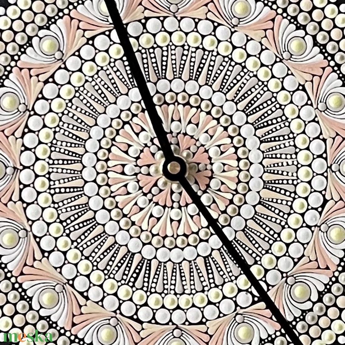 Mandala falióra, bézs-barack színekkel, átmérő 35 cm - otthon & életmód - dekoráció - fali és függő dekoráció - falióra & óra - Meska.hu Mandala falióra, bézs-barack színekkel, átmérő 35 cm - otthon & életmód - dekoráció - fali és függő dekoráció - falióra & óra - Meska.hu