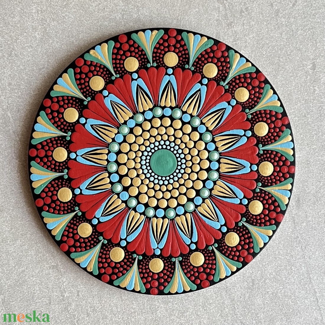 Hűtőmágnes mandala mintával - 15cm - otthon & életmód - konyhafelszerelés, tálalás - konyhai dekoráció - hűtőmágnes - Meska.hu Hűtőmágnes mandala mintával - 15cm - otthon & életmód - konyhafelszerelés, tálalás - konyhai dekoráció - hűtőmágnes - Meska.hu