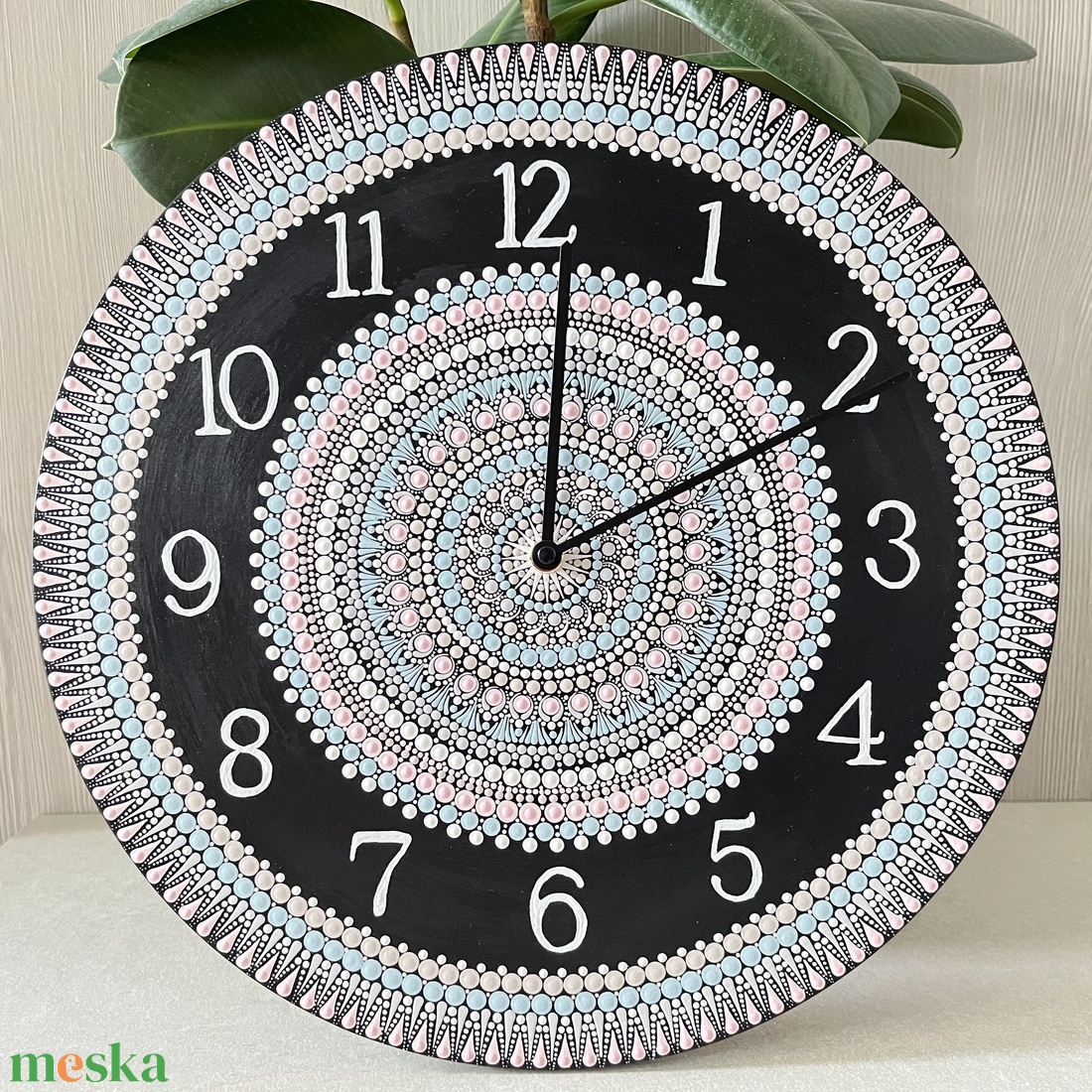 Mandala falióra, kék és róza színekkel, átmérő 35 cm - otthon & életmód - dekoráció - fali és függő dekoráció - falióra & óra - Meska.hu Mandala falióra, kék és róza színekkel, átmérő 35 cm - otthon & életmód - dekoráció - fali és függő dekoráció - falióra & óra - Meska.hu