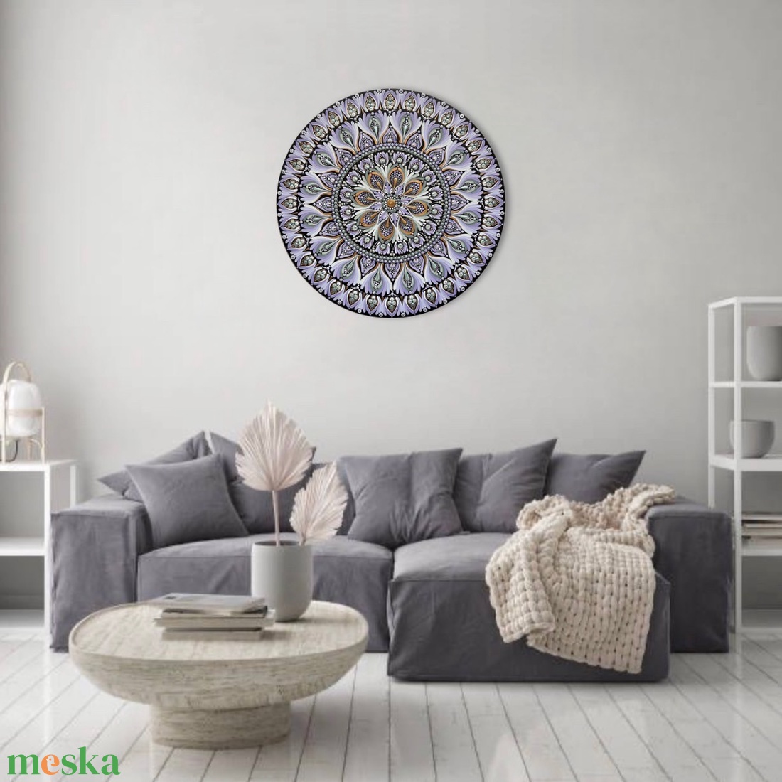 Pontozott mandala pasztell lila - 40 cm - otthon & életmód - dekoráció - spiritualitás - mandala - Meska.hu Pontozott mandala pasztell lila - 40 cm - otthon & életmód - dekoráció - spiritualitás - mandala - Meska.hu