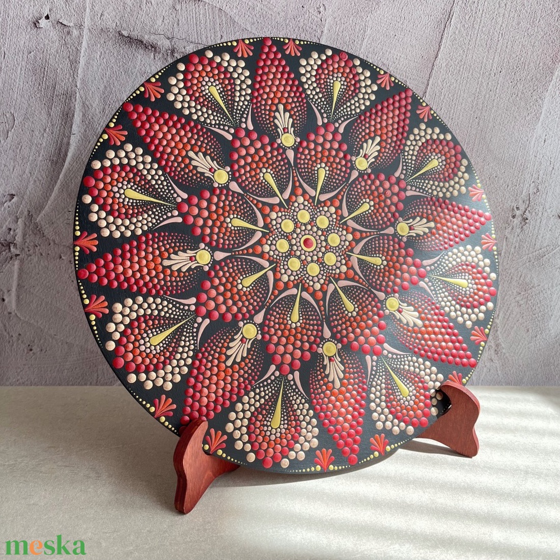 Mandala tartó / tányértartó állvány, gesztenye - 25 cm-es - otthon & életmód - dekoráció - spiritualitás - mandala - Meska.hu Mandala tartó / tányértartó állvány, gesztenye - 25 cm-es - otthon & életmód - dekoráció - spiritualitás - mandala - Meska.hu