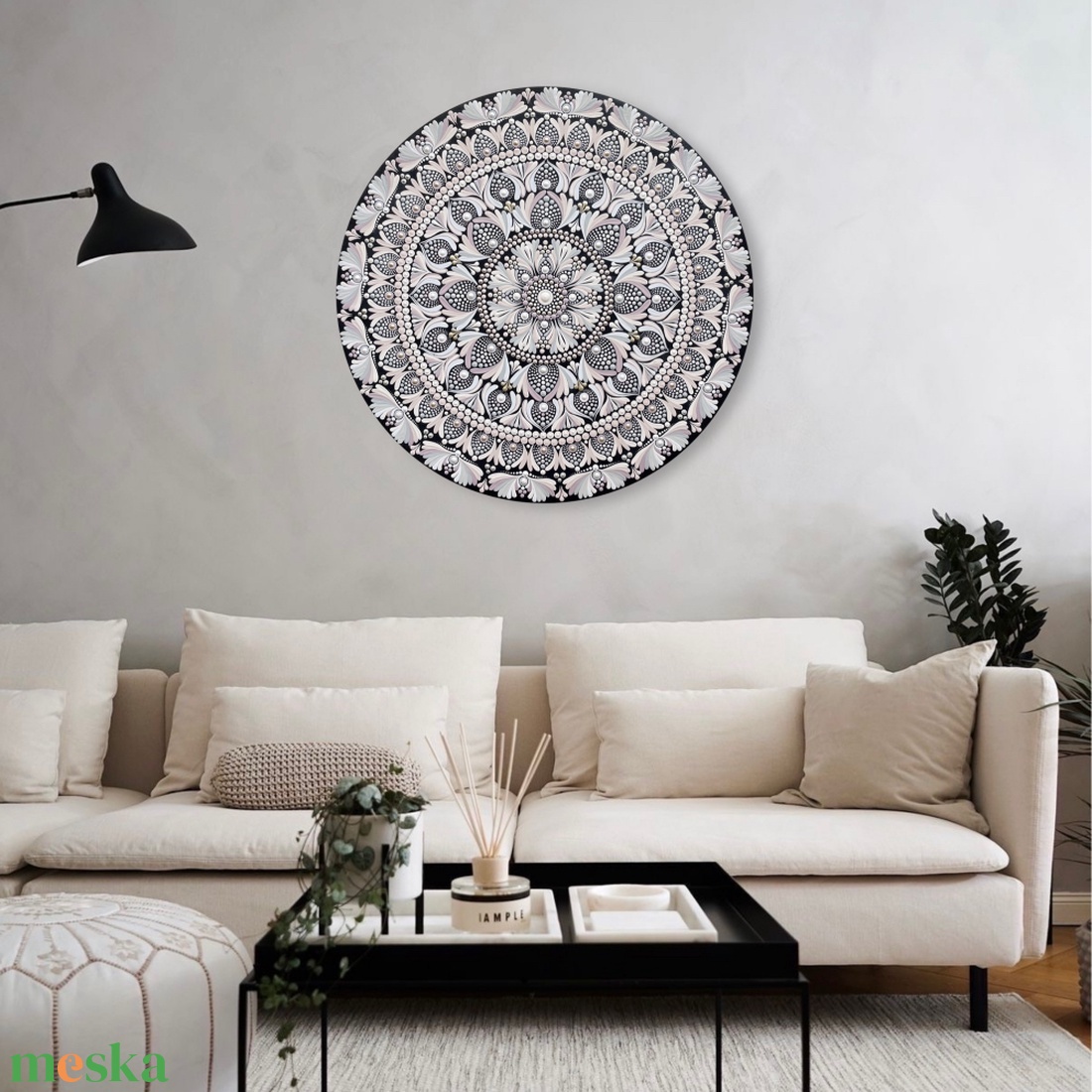Pasztell mandala falidísz kézzel festett, lágy hangulatú dekoráció - otthon & életmód - dekoráció - spiritualitás - mandala - Meska.hu Pasztell mandala falidísz kézzel festett, lágy hangulatú dekoráció - otthon & életmód - dekoráció - spiritualitás - mandala - Meska.hu
