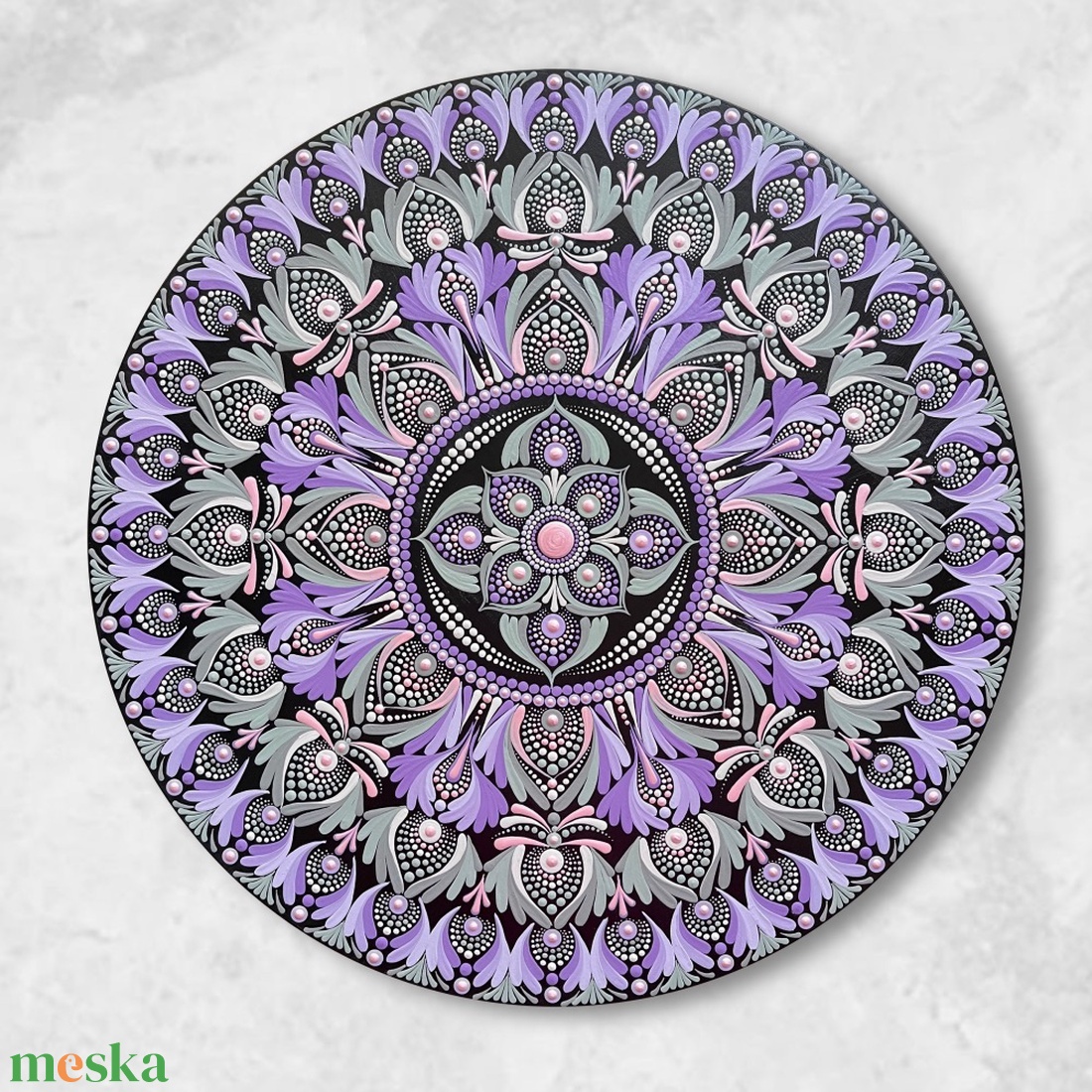 Mandala falidísz lila és olajzöld színekben kézzel festett különlegesség - otthon & életmód - dekoráció - spiritualitás - mandala - Meska.hu Mandala falidísz lila és olajzöld színekben kézzel festett különlegesség - otthon & életmód - dekoráció - spiritualitás - mandala - Meska.hu