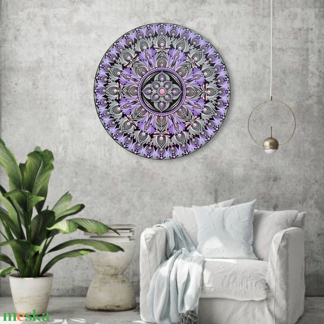 Mandala falidísz lila és olajzöld színekben kézzel festett különlegesség - otthon & életmód - dekoráció - spiritualitás - mandala - Meska.hu Mandala falidísz lila és olajzöld színekben kézzel festett különlegesség - otthon & életmód - dekoráció - spiritualitás - mandala - Meska.hu