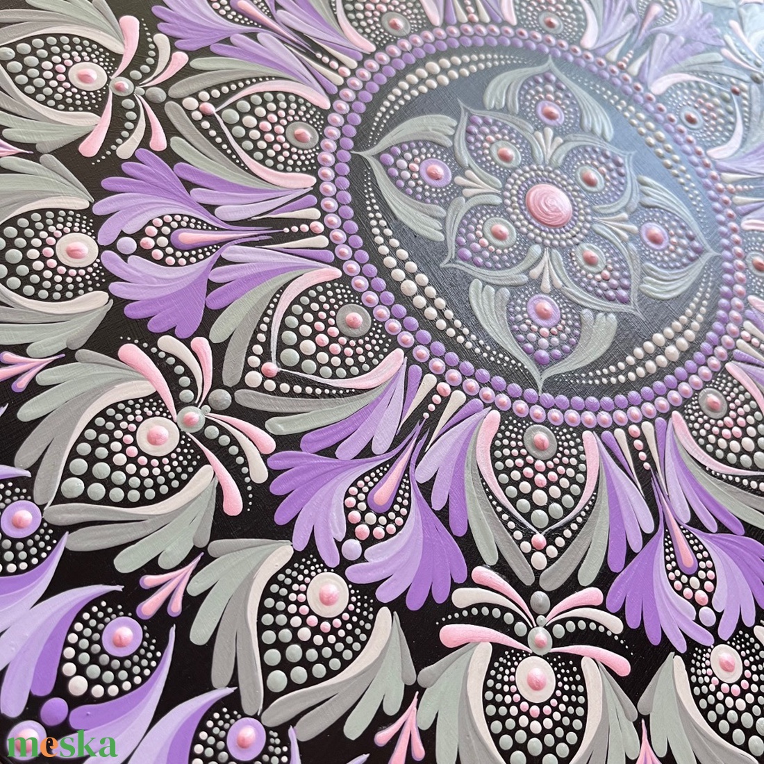 Mandala falidísz lila és olajzöld színekben kézzel festett különlegesség - otthon & életmód - dekoráció - spiritualitás - mandala - Meska.hu Mandala falidísz lila és olajzöld színekben kézzel festett különlegesség - otthon & életmód - dekoráció - spiritualitás - mandala - Meska.hu