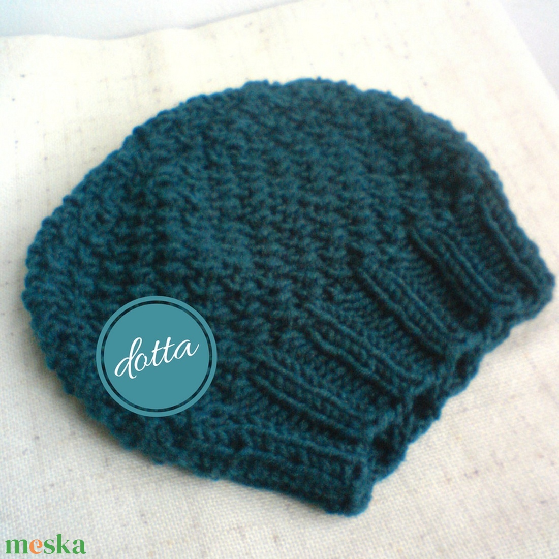 Kincső sapka kék zöld színekben - fejformáló nőies fazon - ruha & divat - sál, sapka, kendő - sapka - Meska.hu