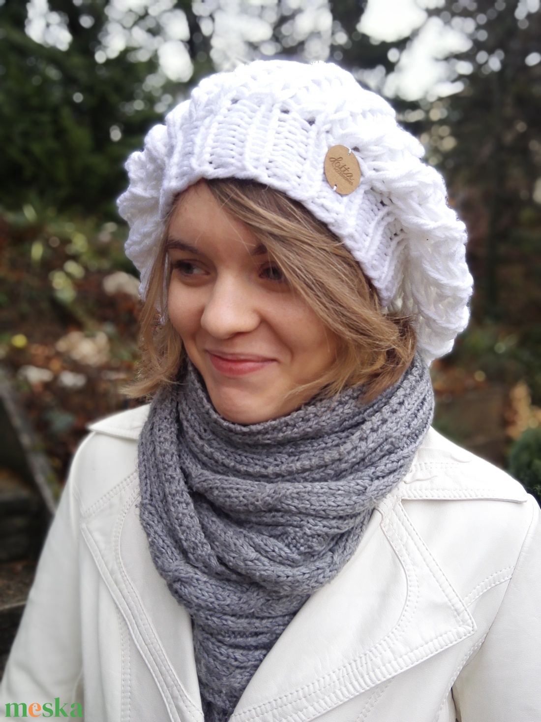 Avonlea sapka  - ultravastag fonalból - meleg gyapjús téli női sapka - ruha & divat - sál, sapka, kendő - sapka - Meska.hu