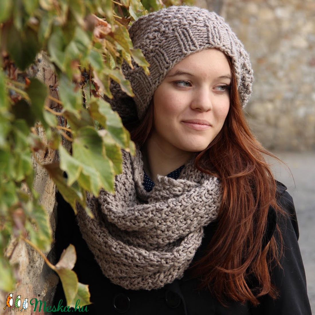 Óriás sál, körsál, Kincső sál több színben - ruha & divat - sál, sapka, kendő - sál - Meska.hu