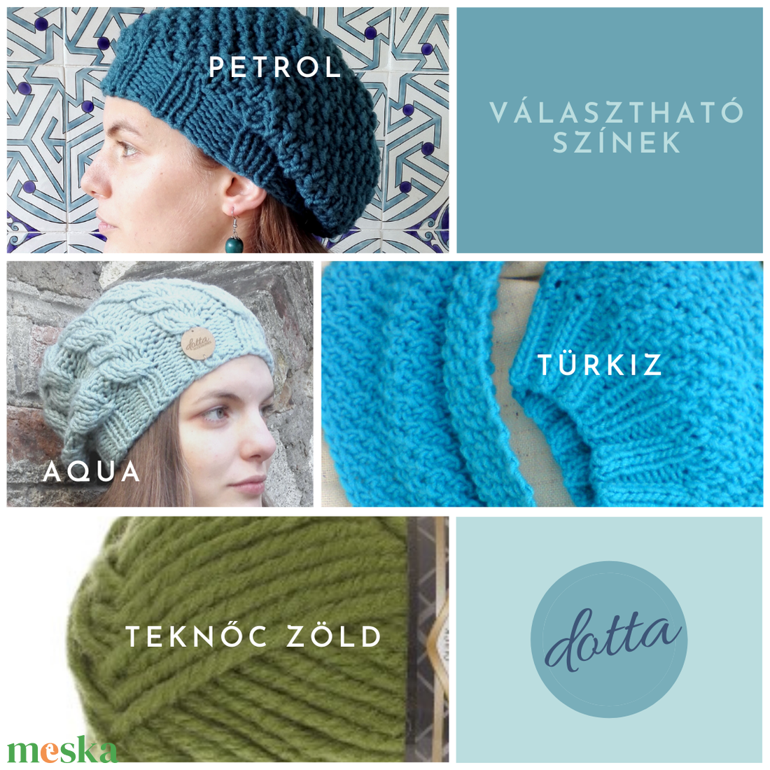 Dotta kötött sapka - csavart mintás meleg gyapjú sapka - nőies kézi kötésű sapi - ruha & divat - sál, sapka, kendő - sapka - Meska.hu