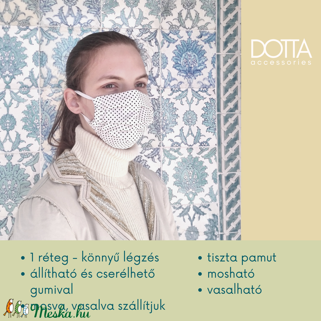 Könnyű maszk - 1 rétegű - természetes anyagú elegáns pamut len - vasalható arcmaszk - női - női - Meska.hu Könnyű maszk - 1 rétegű - természetes anyagú elegáns pamut len - vasalható arcmaszk - női - női - Meska.hu