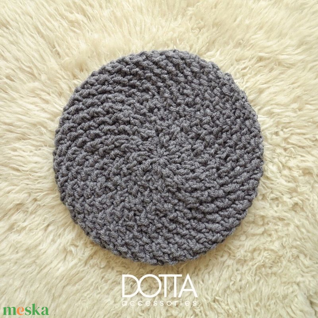 Szürke slouchy sapka - vastag meleg téli gyapjús fonalból - női beanie sapi - ruha & divat - sál, sapka, kendő - sapka - Meska.hu Szürke slouchy sapka - vastag meleg téli gyapjús fonalból - női beanie sapi - ruha & divat - sál, sapka, kendő - sapka - Meska.hu
