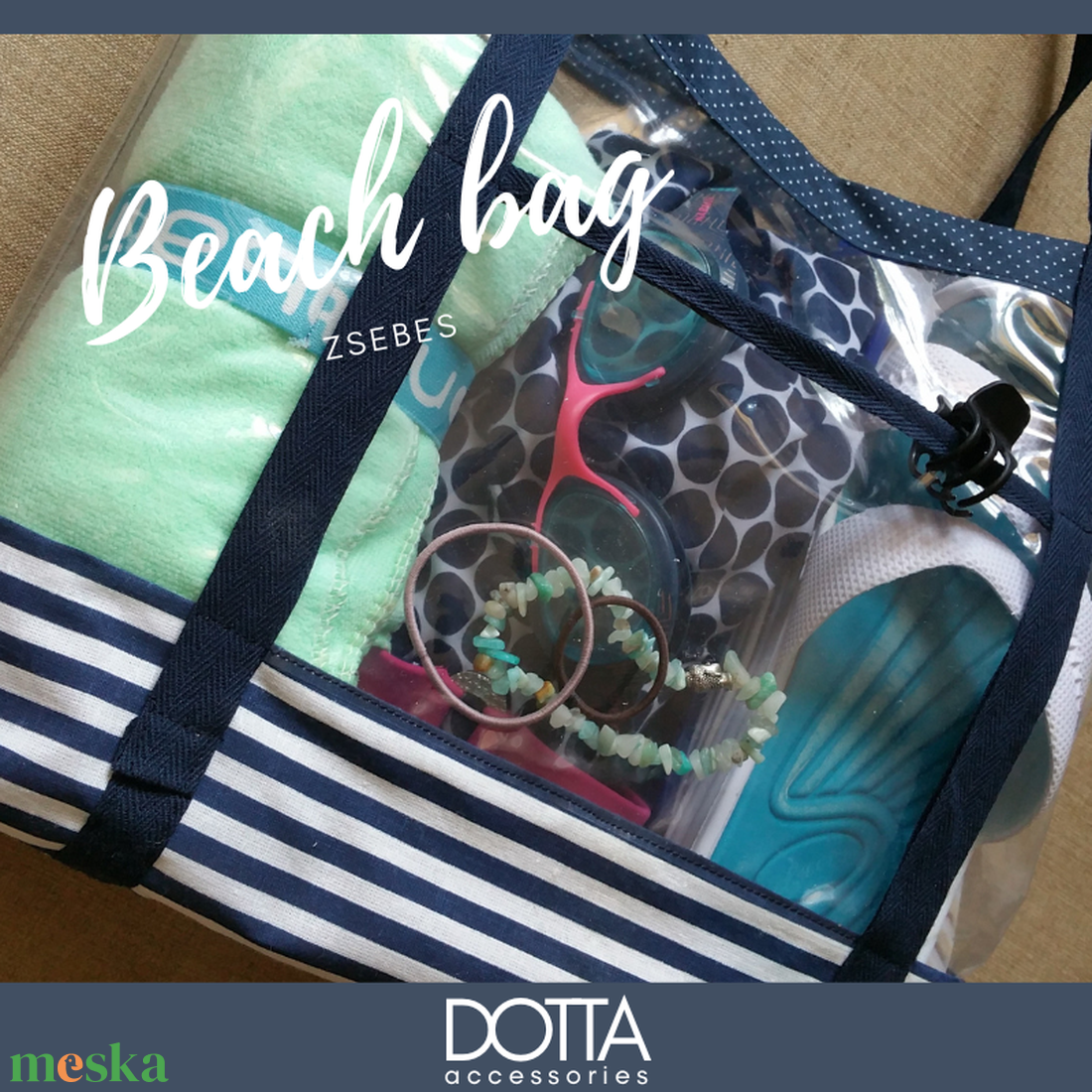 Beach Bag - strand táska, átlátszó, úszáshoz, sporthoz - táska & tok - kézitáska & válltáska - válltáska - Meska.hu Beach Bag - strand táska, átlátszó, úszáshoz, sporthoz - táska & tok - kézitáska & válltáska - válltáska - Meska.hu