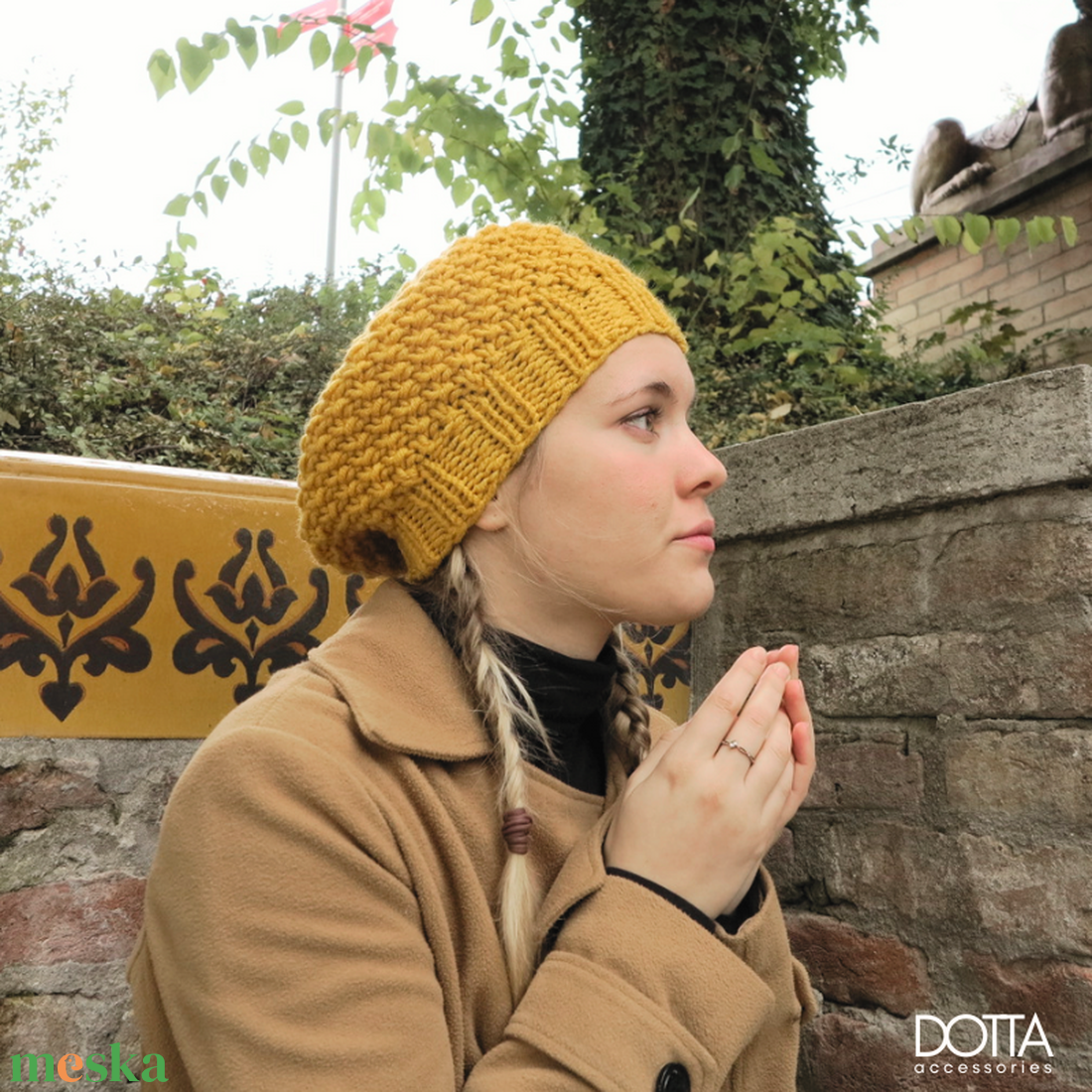 Napsárga kötött sapka - meleg téli vastag nőies slouchy beanie - vastag gyapjú keverék fonalból - ruha & divat - sál, sapka, kendő - sapka - Meska.hu Napsárga kötött sapka - meleg téli vastag nőies slouchy beanie - vastag gyapjú keverék fonalból - ruha & divat - sál, sapka, kendő - sapka - Meska.hu
