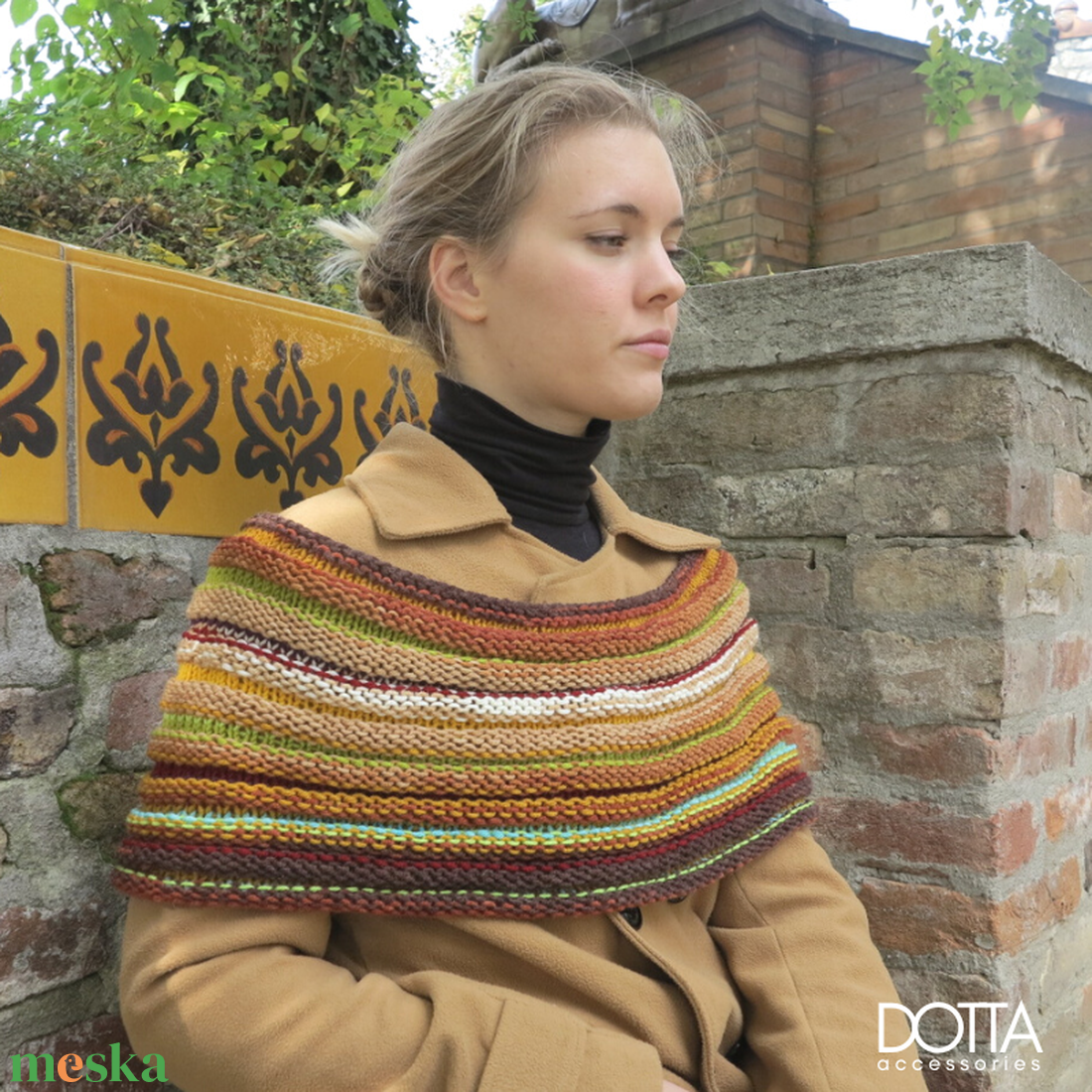 Kötött capelet sál - női kendő körsál - puha gyapjús fonalból - ruha & divat - sál, sapka, kendő - kendő - Meska.hu Kötött capelet sál - női kendő körsál - puha gyapjús fonalból - ruha & divat - sál, sapka, kendő - kendő - Meska.hu