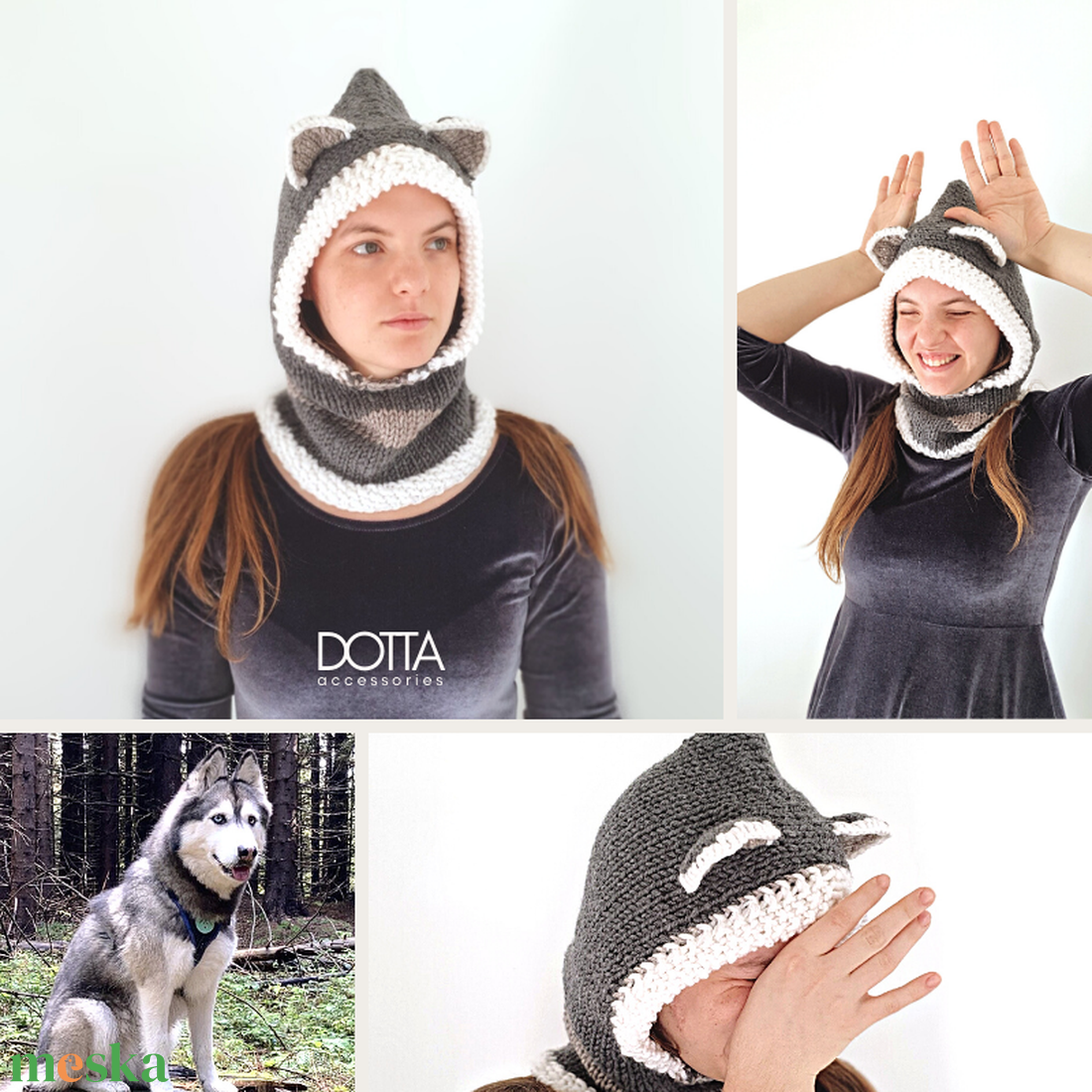 Husky füles sapka - állatos űrhajós rókasapka - gyapjús fonalból kötött - puha meleg téli sapi és sál egyben - ruha & divat - sál, sapka, kendő - sapka & sál szett - Meska.hu Husky füles sapka - állatos űrhajós rókasapka - gyapjús fonalból kötött - puha meleg téli sapi és sál egyben - ruha & divat - sál, sapka, kendő - sapka & sál szett - Meska.hu