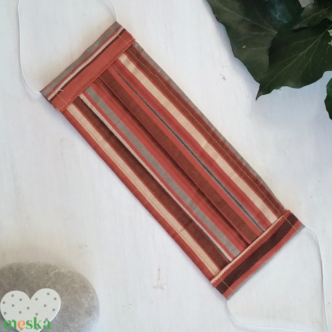 Csíkos maszk - 2 rétegű szájmaszk - 100% pamut vászon arcmaszk - ruha & divat - maszk, arcmaszk - női - Meska.hu Csíkos maszk - 2 rétegű szájmaszk - 100% pamut vászon arcmaszk - ruha & divat - maszk, arcmaszk - női - Meska.hu