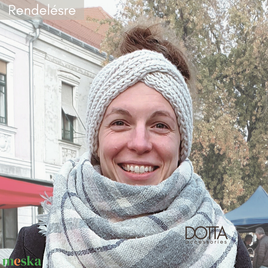 Weekender fejpánt - puha meleg gyapjús fonalból kötve - téli fülmelegítő nőknek - ruha & divat - sál, sapka, kendő - fejpánt - Meska.hu