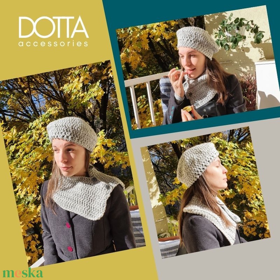 Fehér horgolt sapka - nőies svájci fazon - vastag meleg téli gyapjús fonalból - ruha & divat - sál, sapka, kendő - sapka - Meska.hu