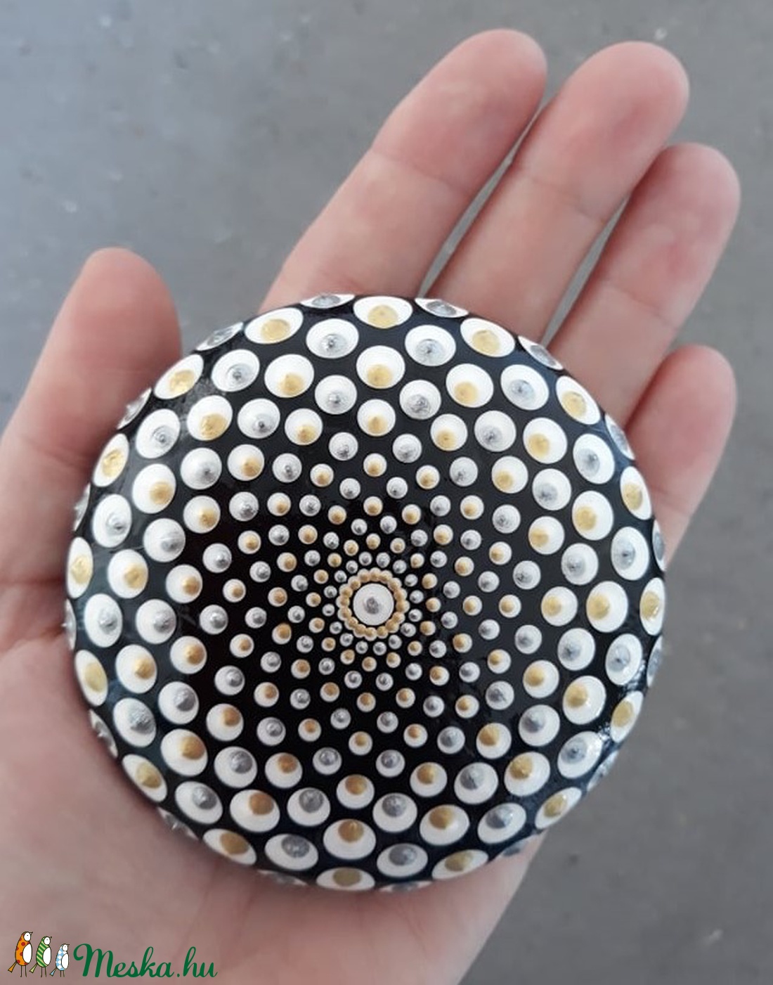 Karácsonyi mandaladísz - otthon & életmód - dekoráció - dísztárgy - Meska.hu