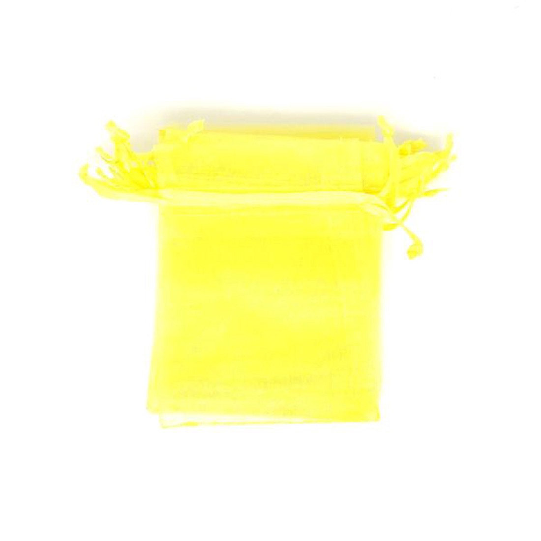 Organza ajándékszütyő citromsárga 10x12cm - otthon & életmód - papír, írószer - ajándékozás kellékei - ajándékzsák, csomagolás - Meska.hu