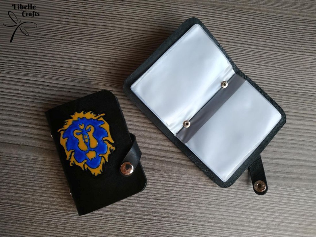 Alliance szimbólumos igazolványtartó - táska & tok - pénztárca & más tok - kártyatartó & irattartó - Meska.hu