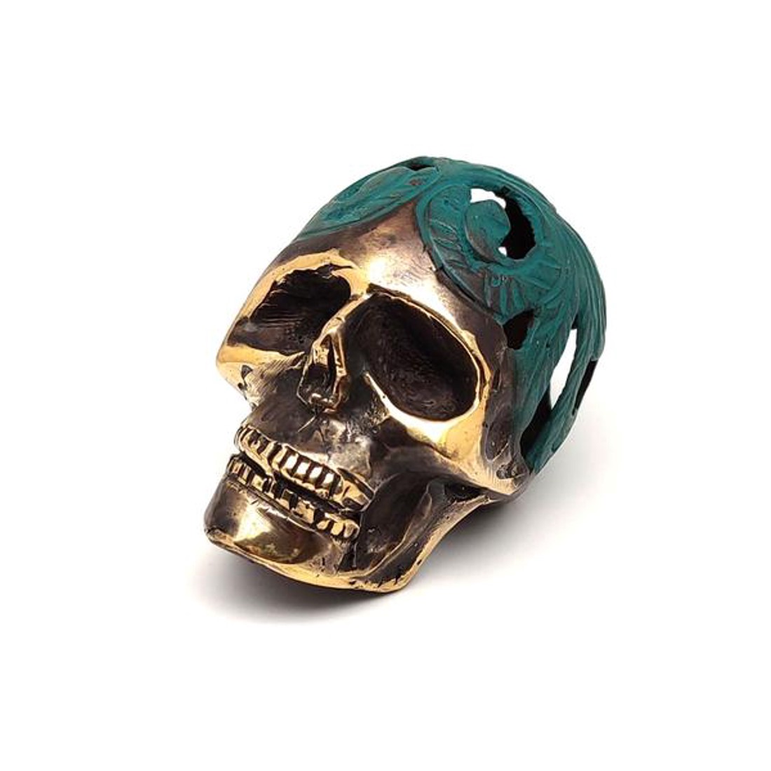 Réz figura koponya arany-kék 4x6cm - otthon & életmód - dekoráció - dísztárgy - Meska.hu Réz figura koponya arany-kék 4x6cm - otthon & életmód - dekoráció - dísztárgy - Meska.hu