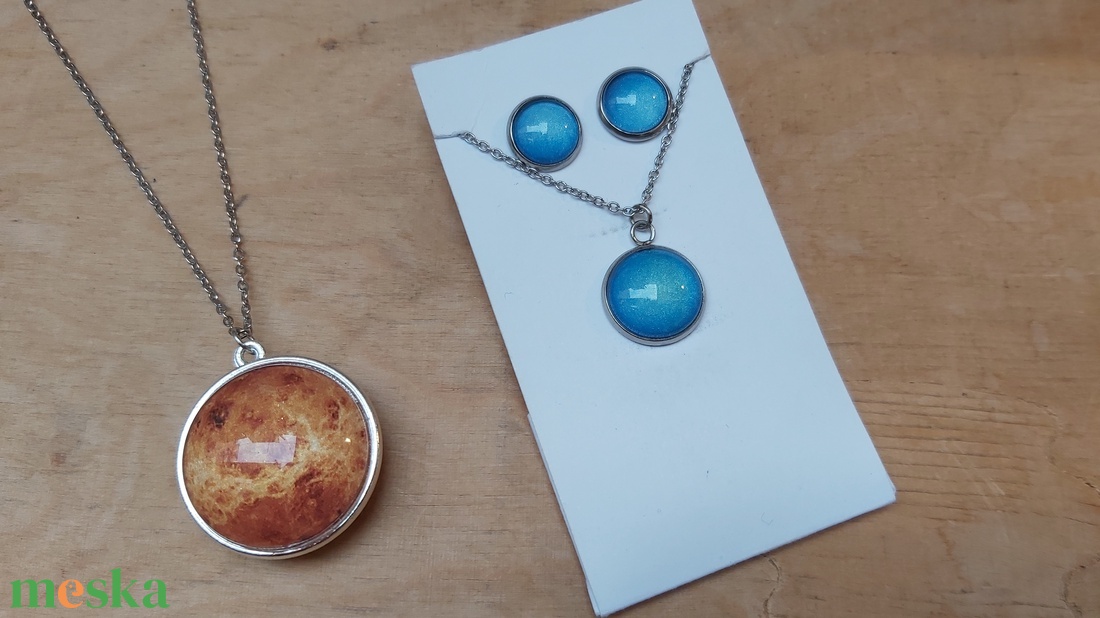 Uránusz szett és Vénusz lánc. szelesviki részére  -  - Meska.hu