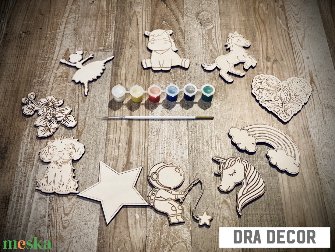 Fa kifestő csomag (10db) - diy (csináld magad) - egységcsomag - Meska.hu Fa kifestő csomag (10db) - diy (csináld magad) - egységcsomag - Meska.hu