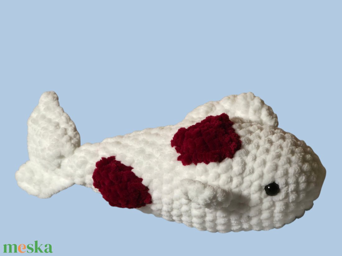 Horgolt koi hal - játék & sport - plüssállat & játékfigura - hal - Meska.hu