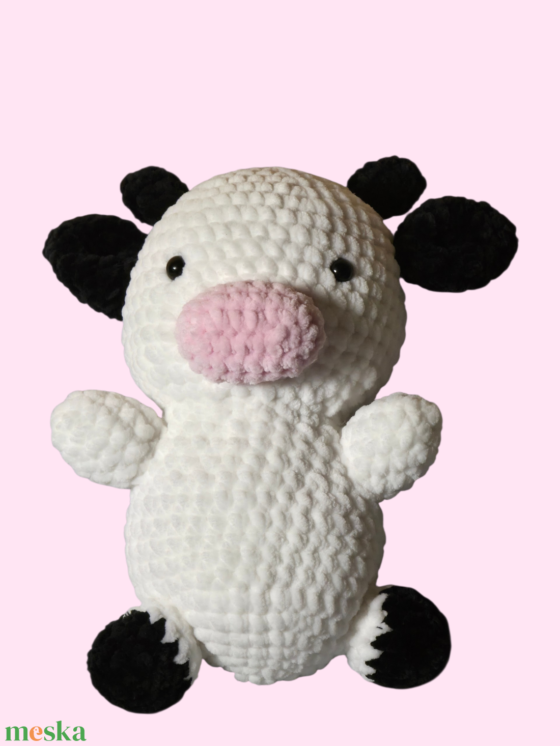 Horgolt boci - játék & sport - plüssállat & játékfigura - boci, tehén - Meska.hu