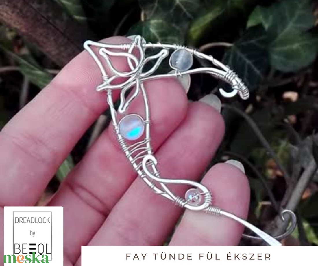 BeEql Fay tünde fül ékszer - ékszer - fülbevaló - fülékszer - Meska.hu