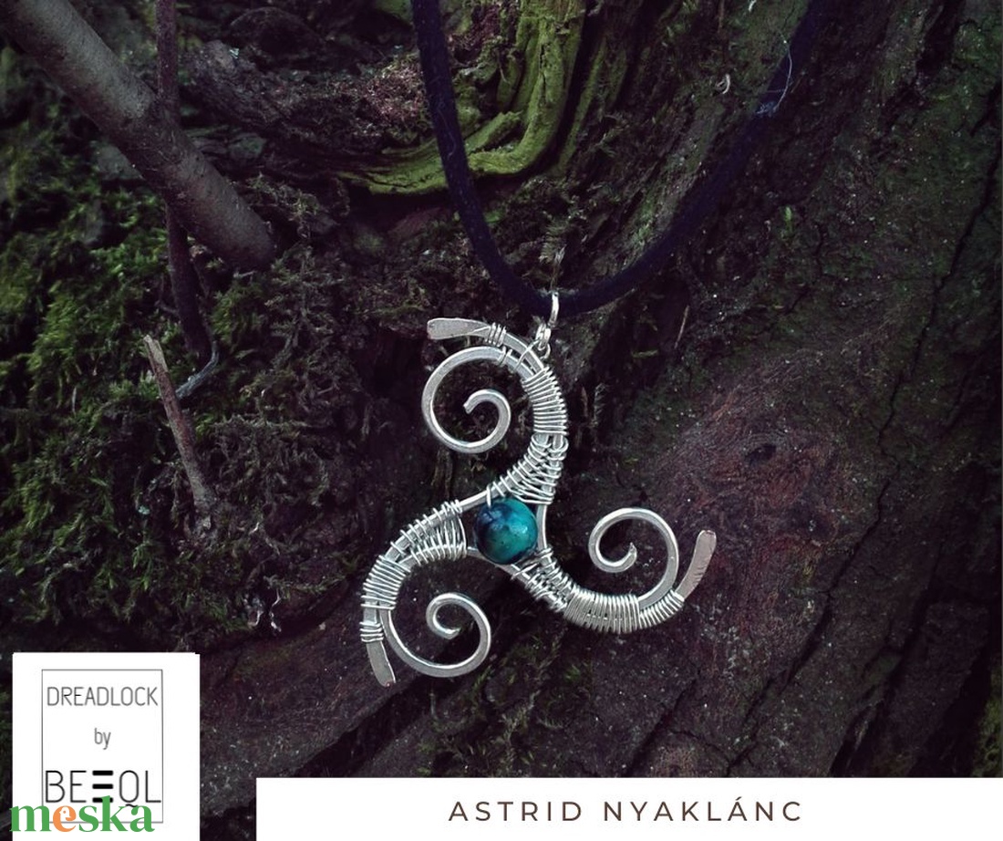 BeEql Astrid nyaklánc - ékszer - nyaklánc - medálos nyaklánc - Meska.hu
