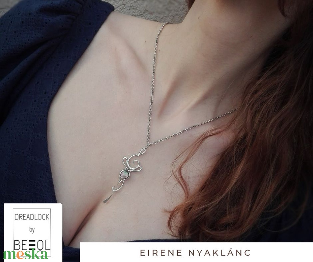 BeEql Eirene nyaklánc - ékszer - nyaklánc - medálos nyaklánc - Meska.hu
