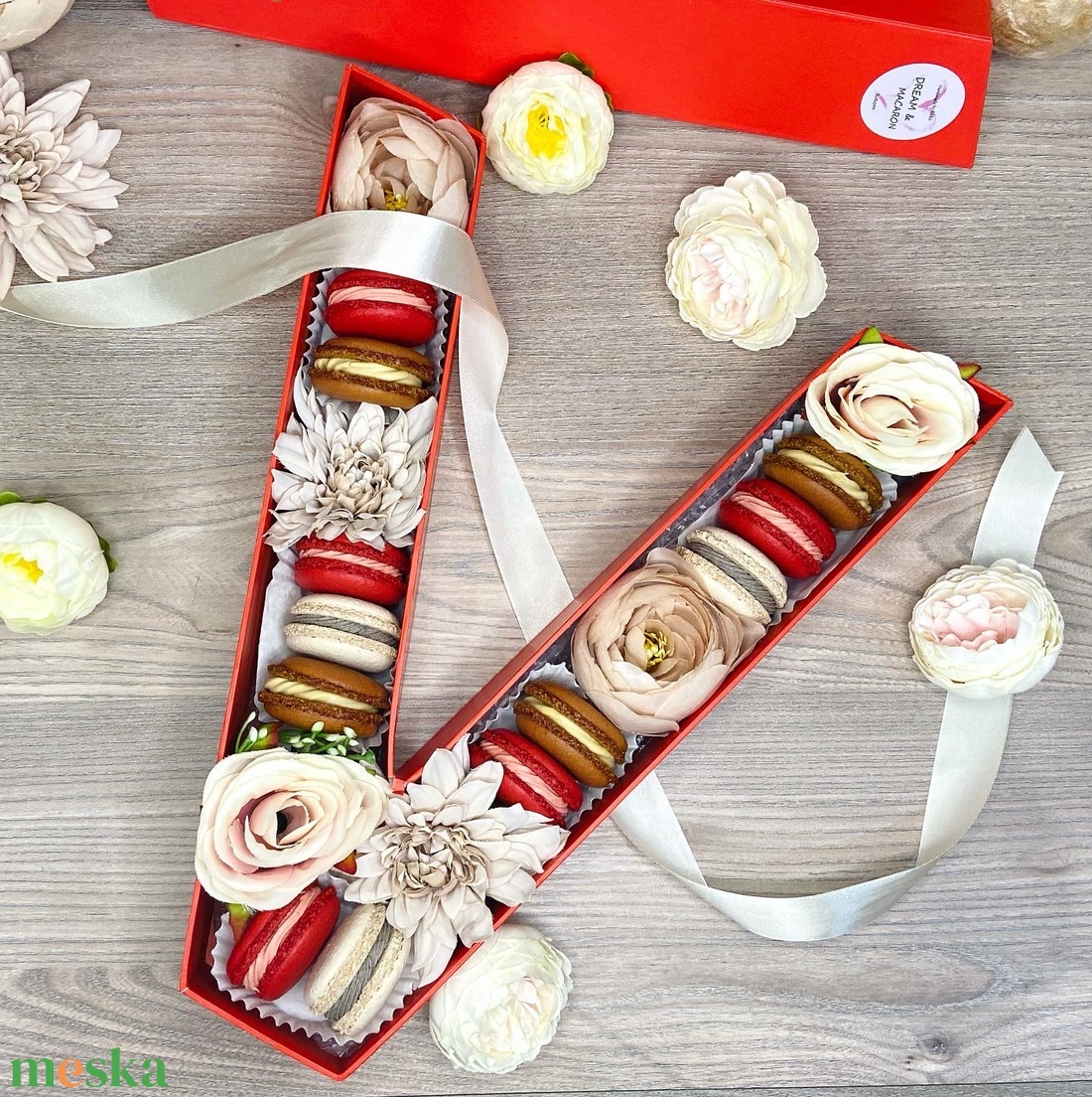 Betű MACARON box - élelmiszer - édesség - Meska.hu Betű MACARON box - élelmiszer - édesség - Meska.hu