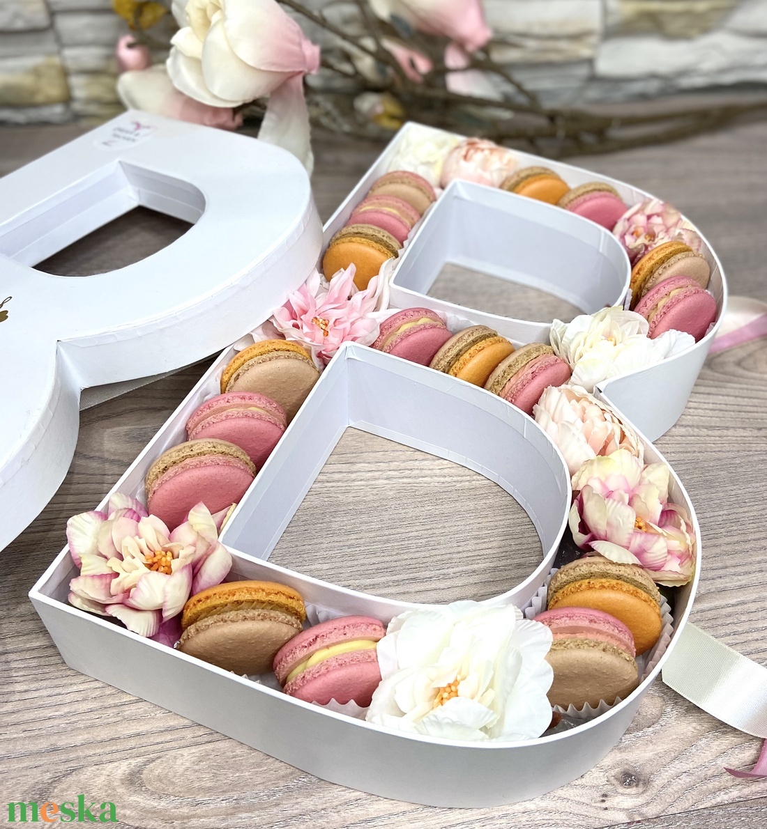 Betű MACARON box - élelmiszer - édesség - Meska.hu Betű MACARON box - élelmiszer - édesség - Meska.hu