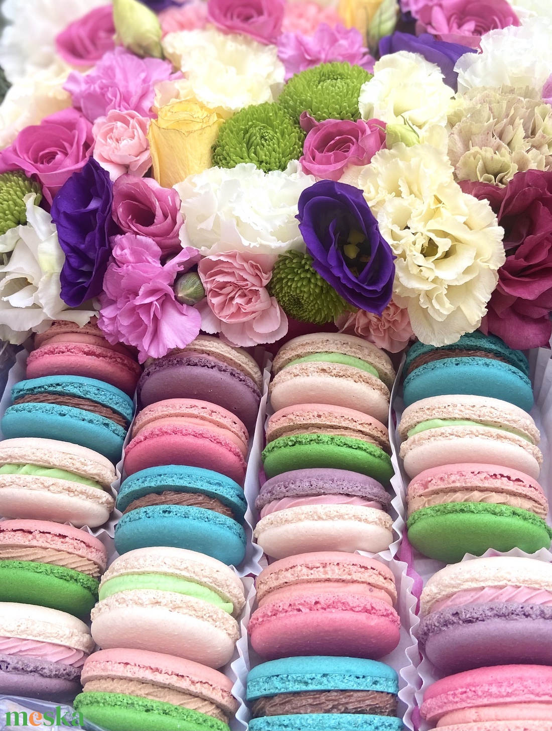 MACARON kosárka box - élelmiszer - édesség - Meska.hu MACARON kosárka box - élelmiszer - édesség - Meska.hu