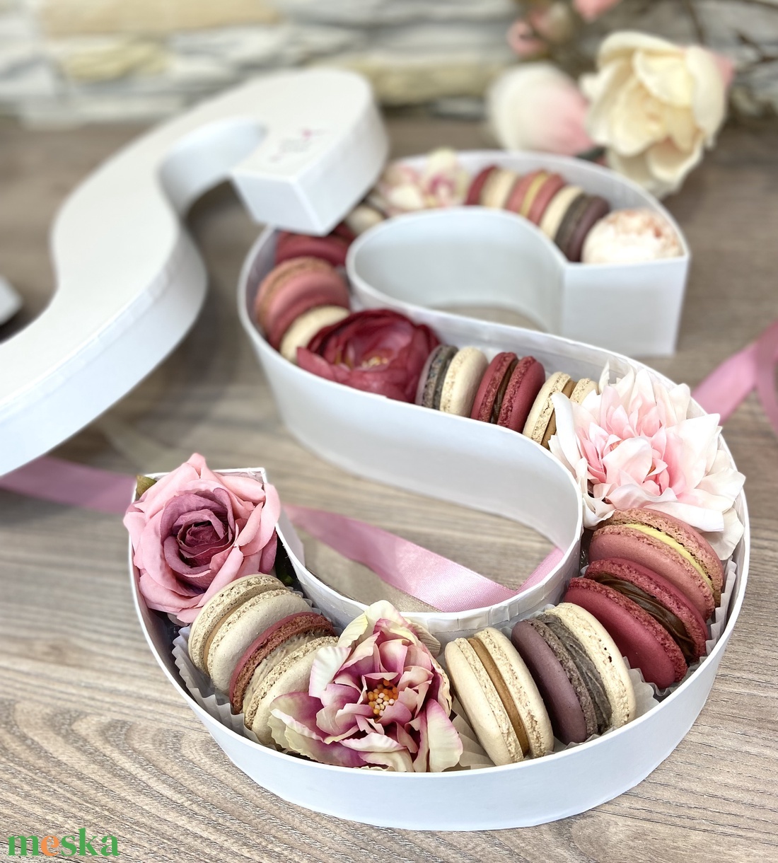 Betű MACARON box - élelmiszer - édesség - Meska.hu Betű MACARON box - élelmiszer - édesség - Meska.hu
