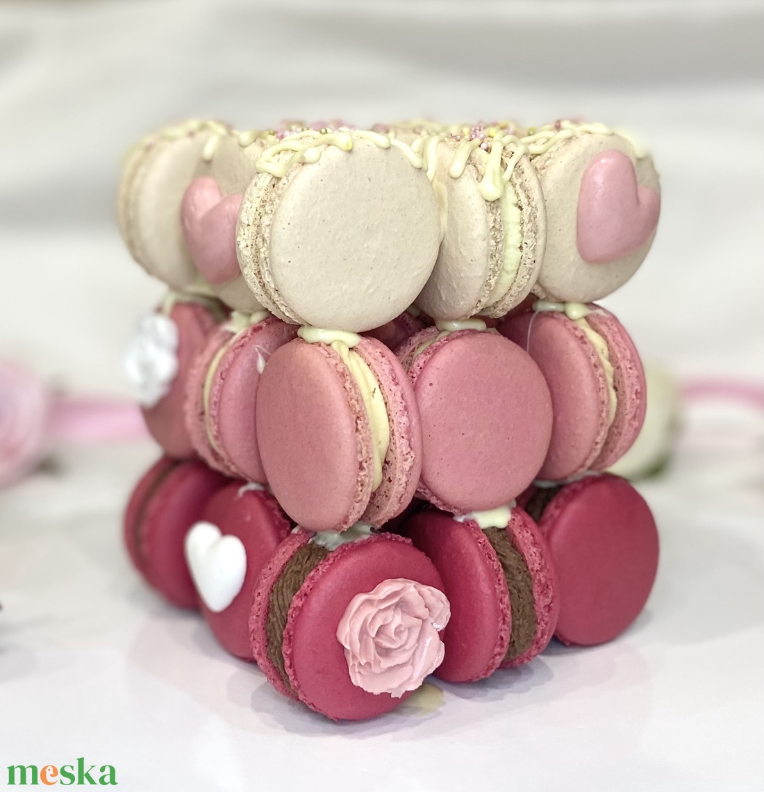 MACARON kocka - élelmiszer - édesség - Meska.hu MACARON kocka - élelmiszer - édesség - Meska.hu