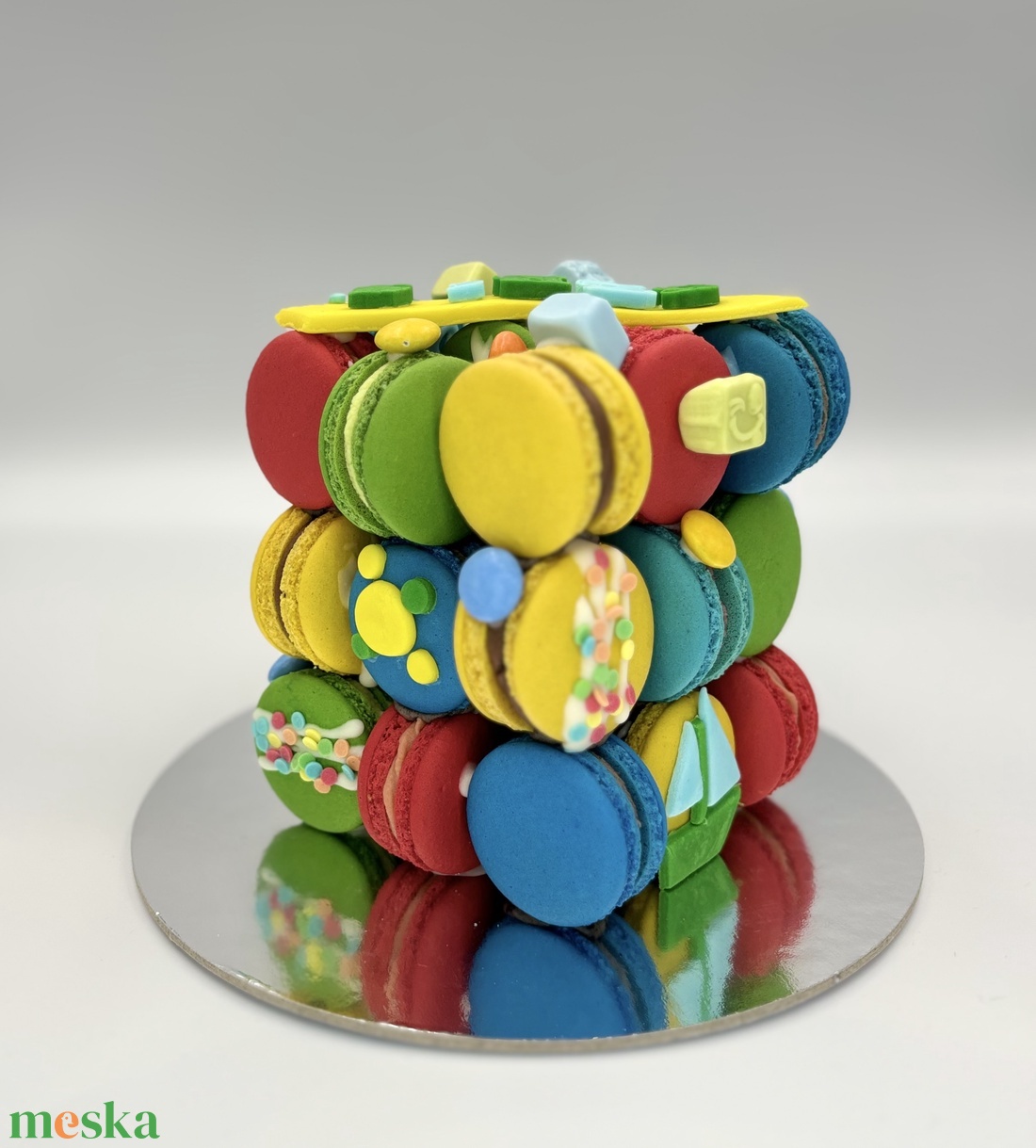 MACARON kocka - élelmiszer - édesség - Meska.hu MACARON kocka - élelmiszer - édesség - Meska.hu