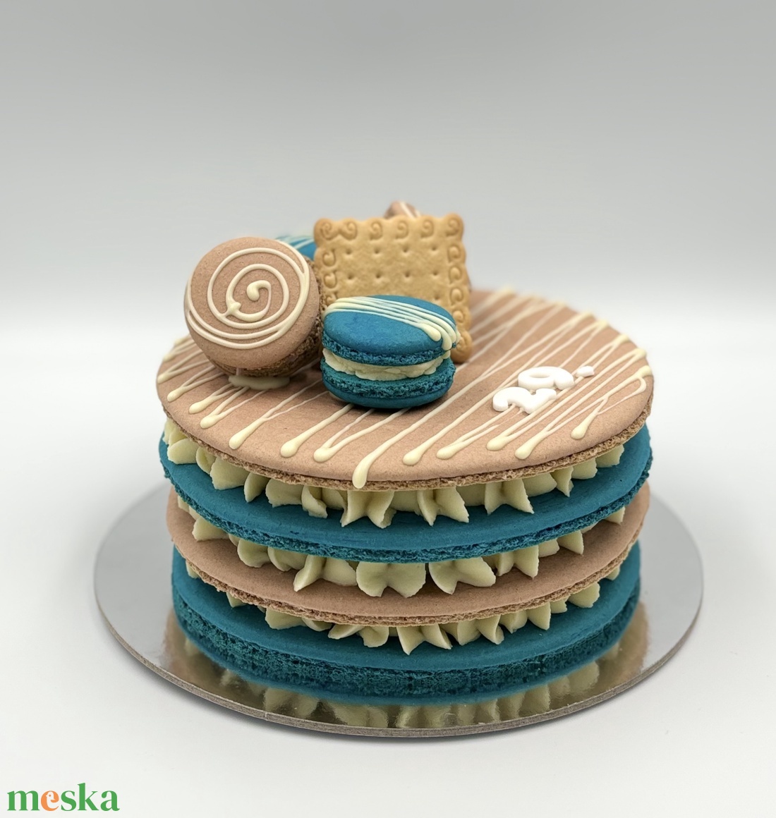 Háromszintes óriás MACARON torta - élelmiszer - édesség - Meska.hu Háromszintes óriás MACARON torta - élelmiszer - édesség - Meska.hu