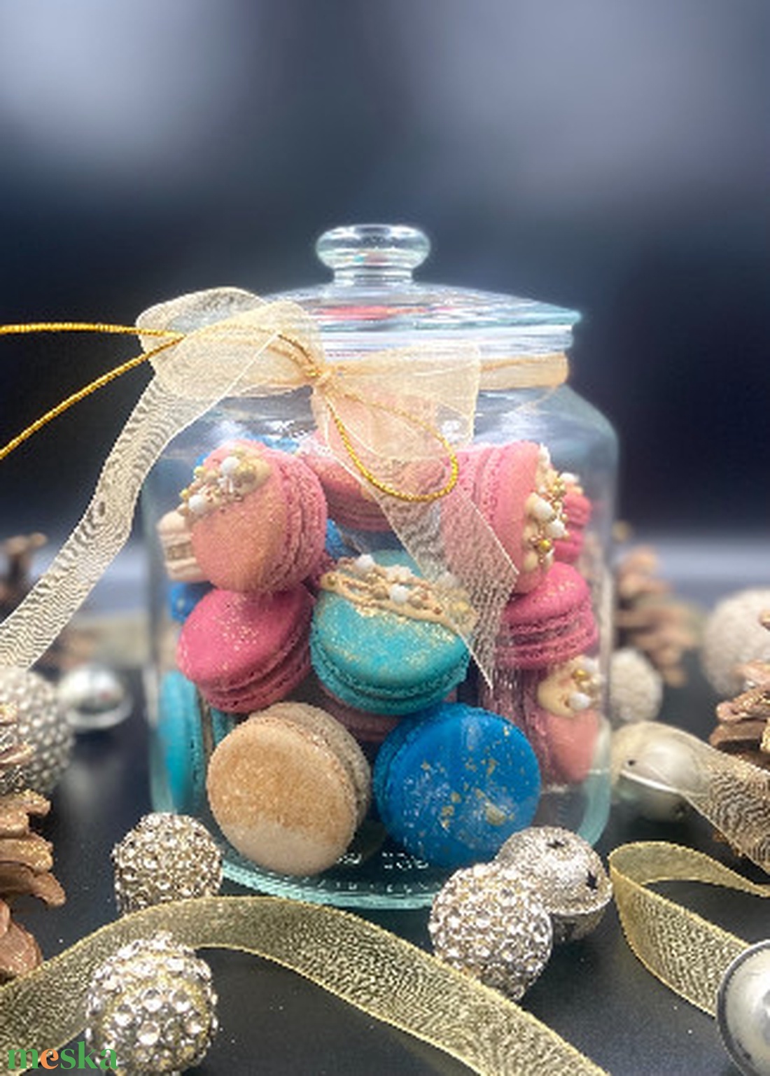 Macaron üvegbe zárva - élelmiszer - édesség - Meska.hu Macaron üvegbe zárva - élelmiszer - édesség - Meska.hu