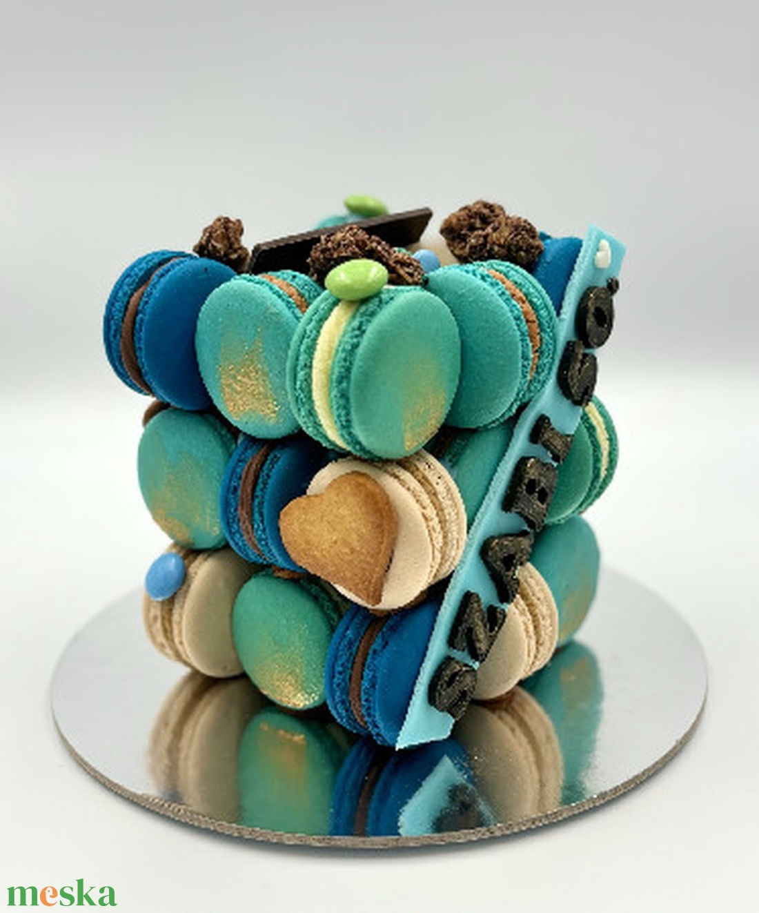 MACARON kocka - élelmiszer - édesség - Meska.hu MACARON kocka - élelmiszer - édesség - Meska.hu