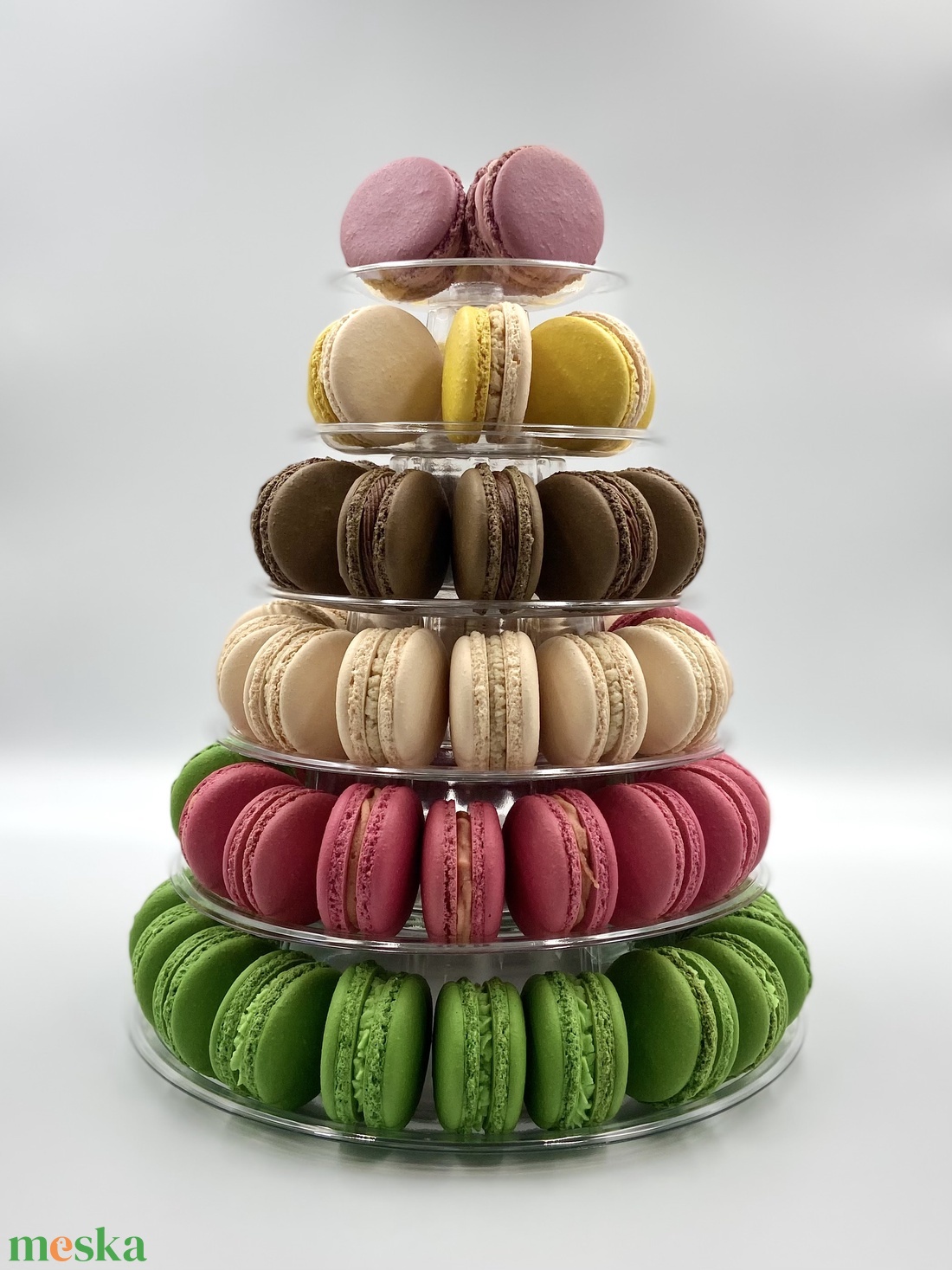 6 emeletes MACARON torony - élelmiszer - édesség - Meska.hu 6 emeletes MACARON torony - élelmiszer - édesség - Meska.hu