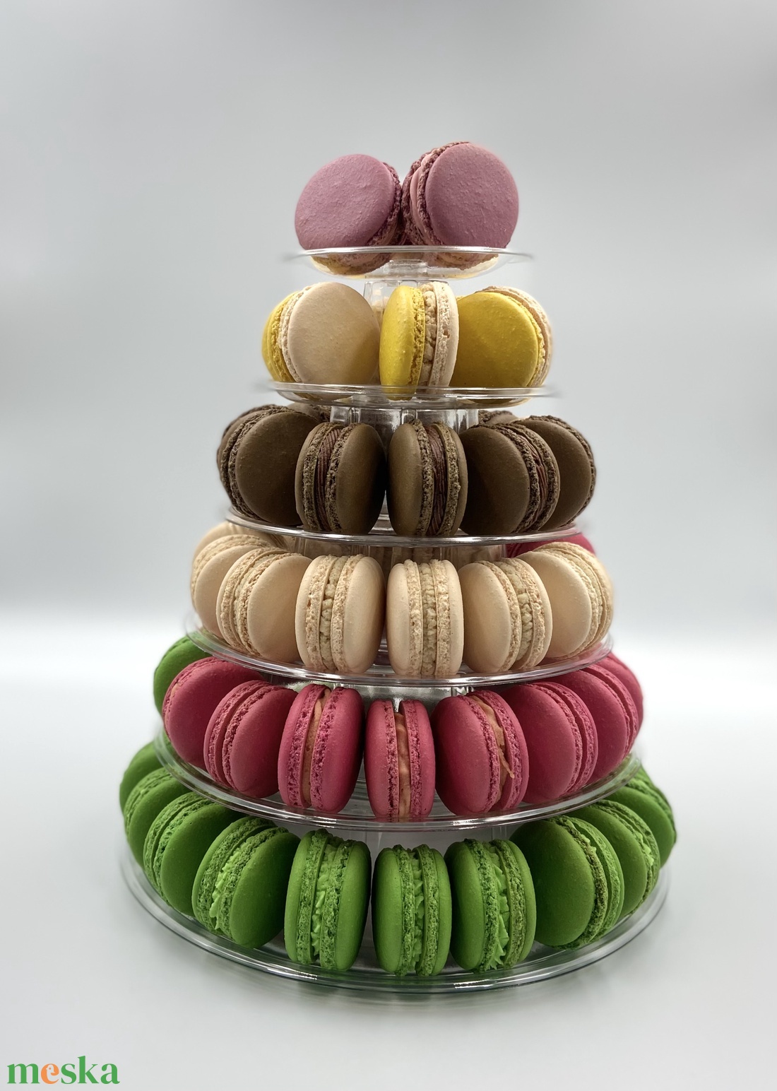 6 emeletes MACARON torony - élelmiszer - édesség - Meska.hu 6 emeletes MACARON torony - élelmiszer - édesség - Meska.hu