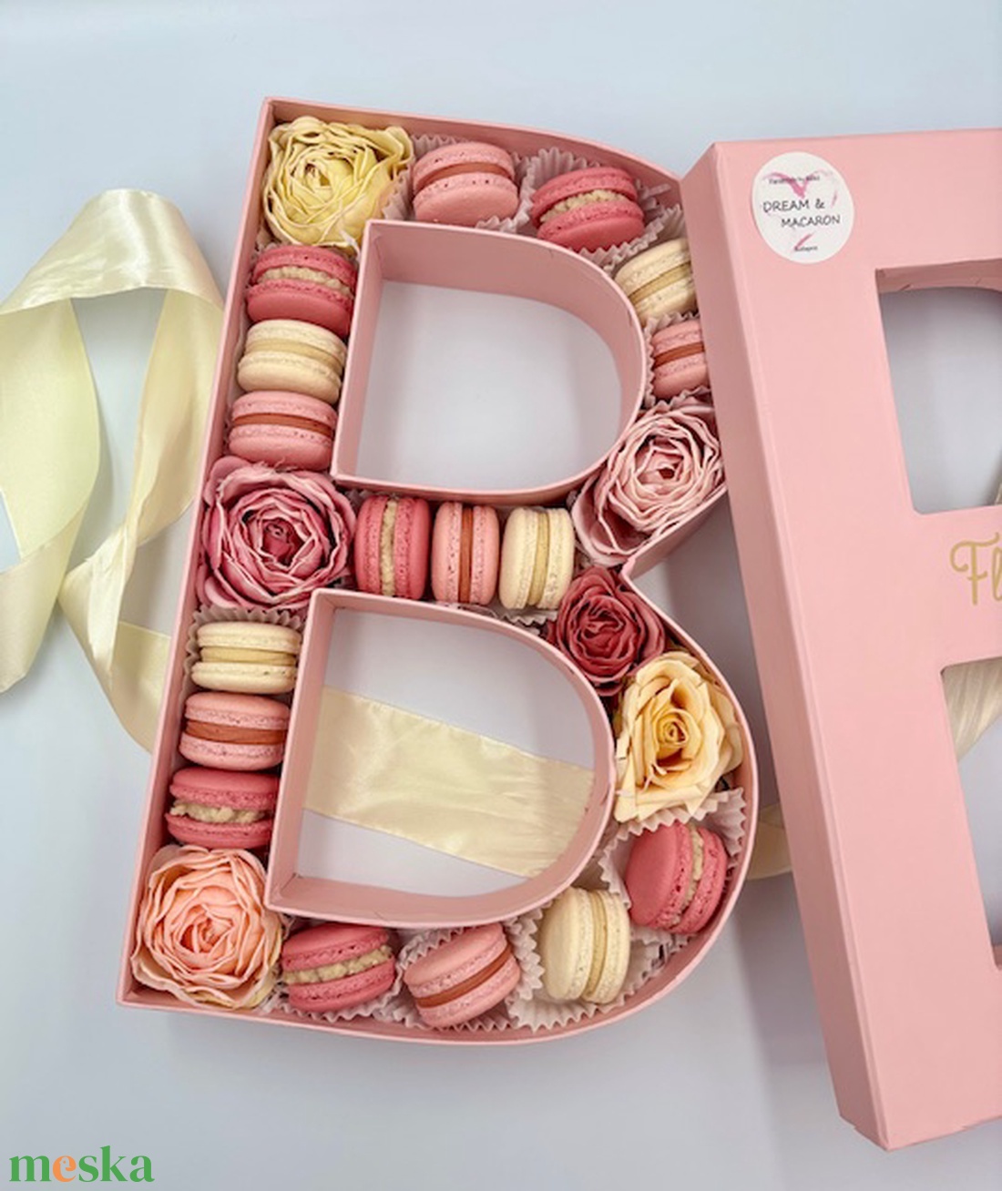 Betű MACARON box - élelmiszer - édesség - Meska.hu Betű MACARON box - élelmiszer - édesség - Meska.hu