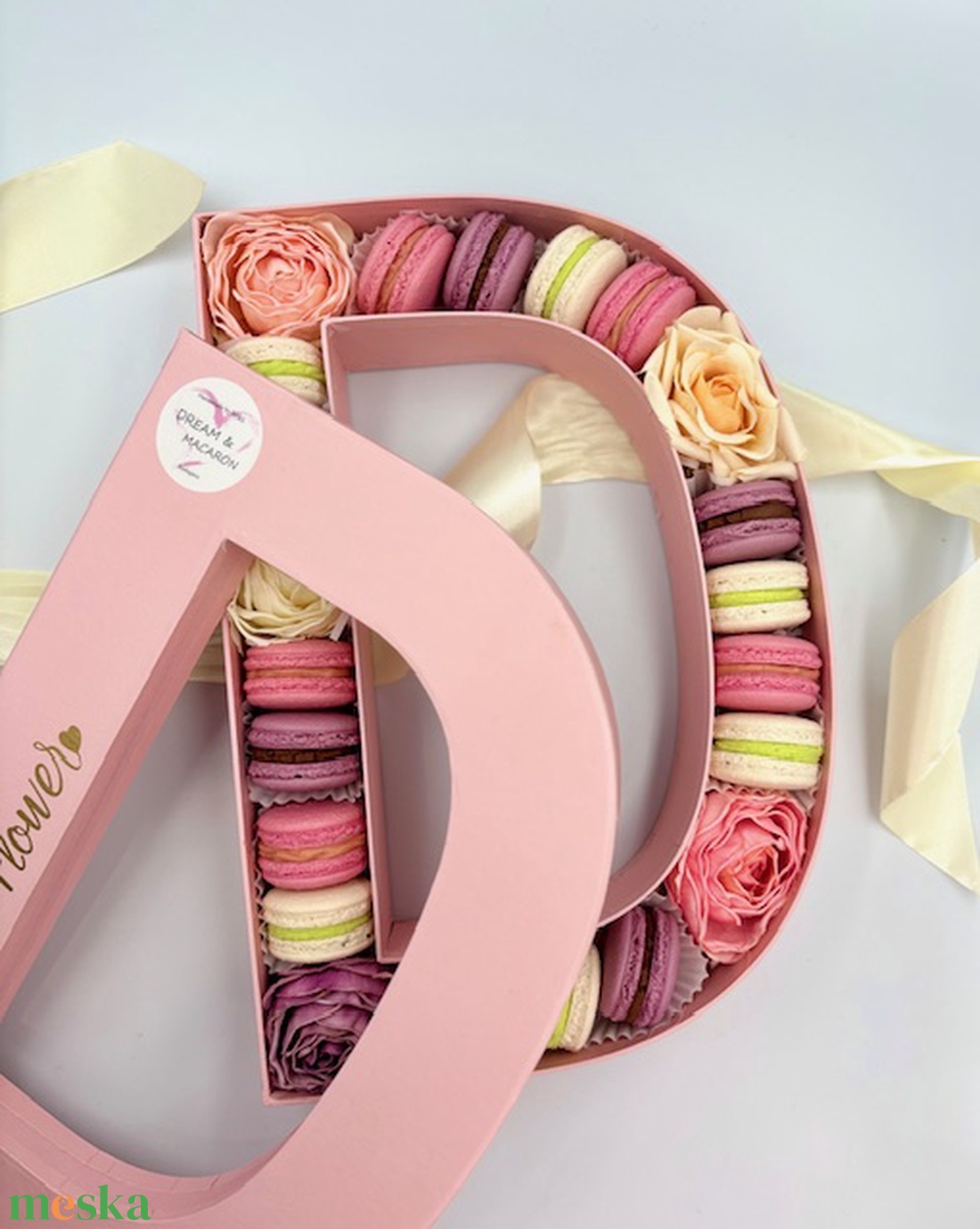 Betű MACARON box - élelmiszer - édesség - Meska.hu Betű MACARON box - élelmiszer - édesség - Meska.hu